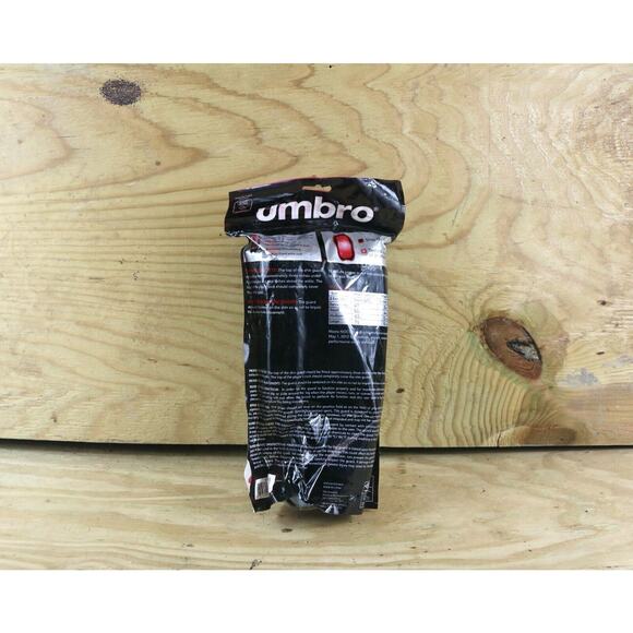 New Umbro GT Shin Guard Medium Youth Blue Green Protective Gear - Picture 2 of 4